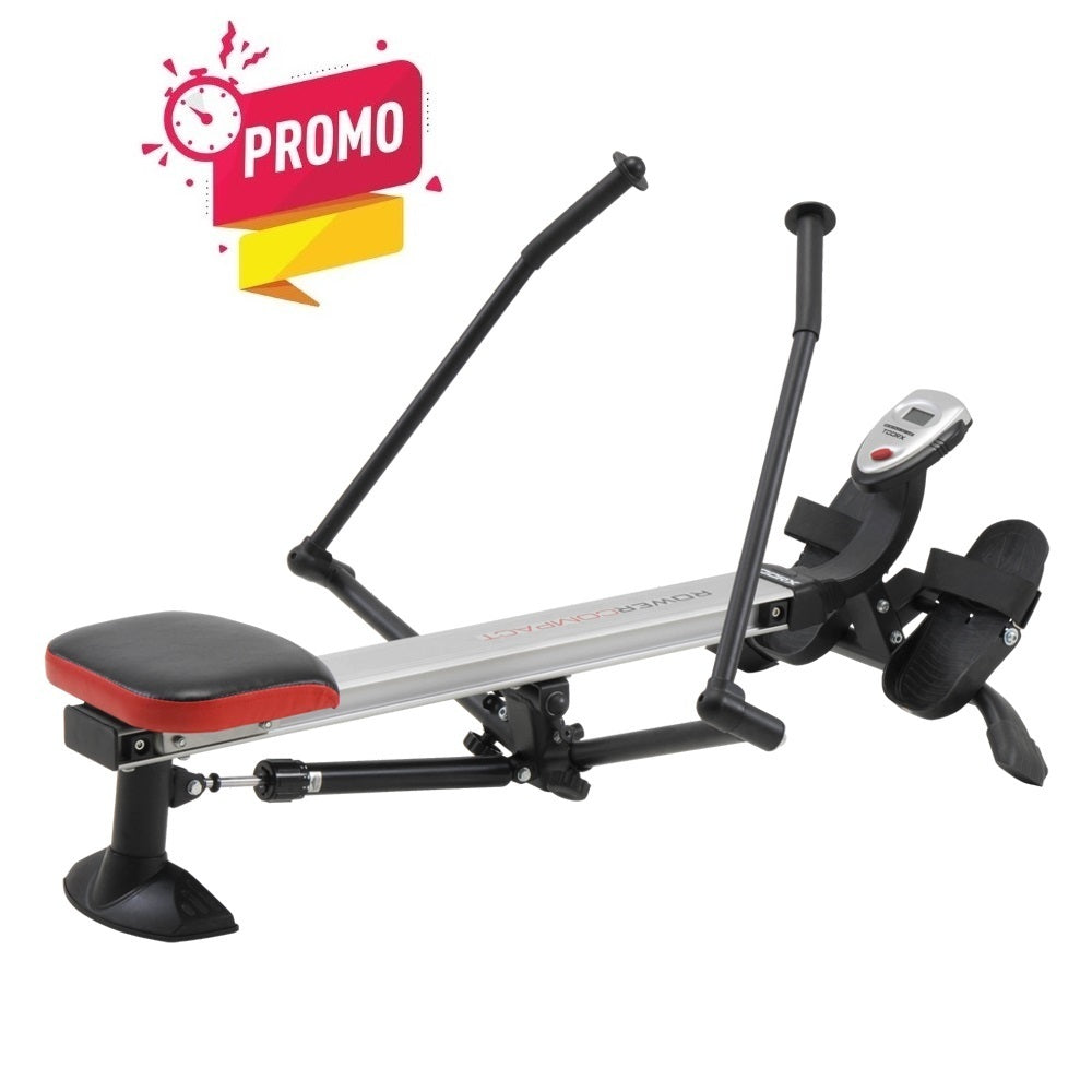 Vogatore Rower COMPACT Salvaspazio Linea Toorx Peso massimo utilizzatore; 110 kg Richiudibile