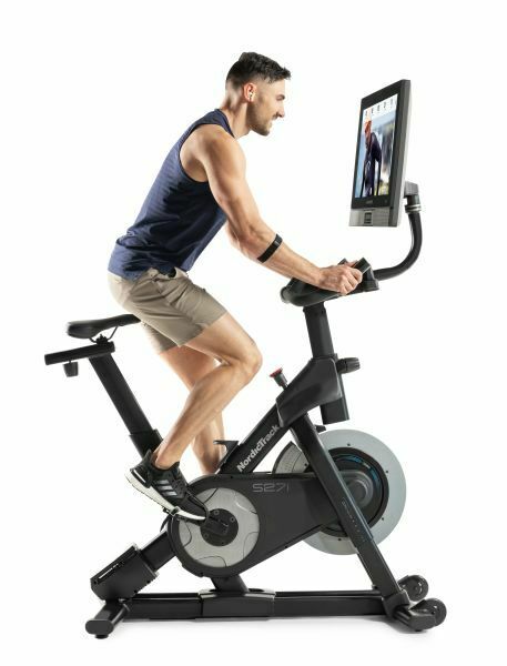 Promo Gym Bike Studio 27i resistenza magnetica Nordictrack cod.NTEX02722-INT - con App Ifit integrata - peso max utente 160 kg schermo touchscreen da 27" - compreso 1 anno di abbonamento IFIT