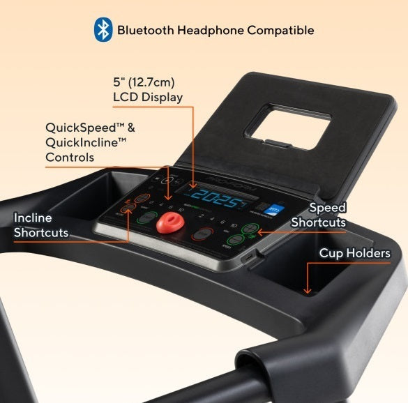Promo SPORT new 2025 - TAPIS ROULANT Proform cod. PFTL38825-INT - velocità 16 km/h - peso max utente 102 kg