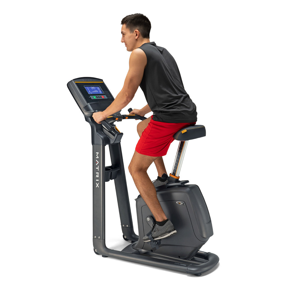 UPRIGHT BIKE U30 CONSOLE XR Cyclette Professionale Ergometro Ad Accesso Facilitato - Linea Matrix