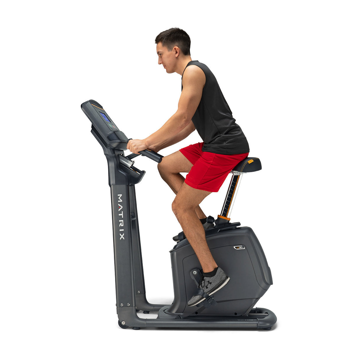 UPRIGHT BIKE U30 CONSOLE XR Cyclette Professionale Ergometro Ad Accesso Facilitato - Linea Matrix