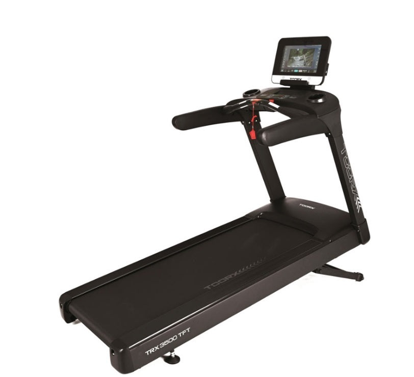 TRX-3500-TFT TAPIS ROULANT MOTORE AC fascia cardio inclusa APP READY 3.0 compatibile con Zwift, Kinomap e I-console - piano corsa 164 x 60 cm - velocità 24 km/h - utente 160 kg TOORX