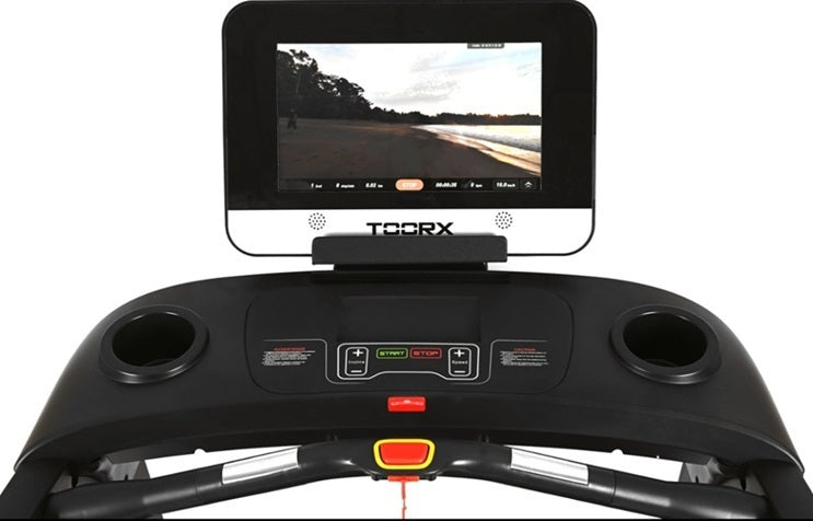 TRX-3500-TFT TAPIS ROULANT MOTORE AC fascia cardio inclusa APP READY 3.0 compatibile con Zwift, Kinomap e I-console - piano corsa 164 x 60 cm - velocità 24 km/h - utente 160 kg TOORX