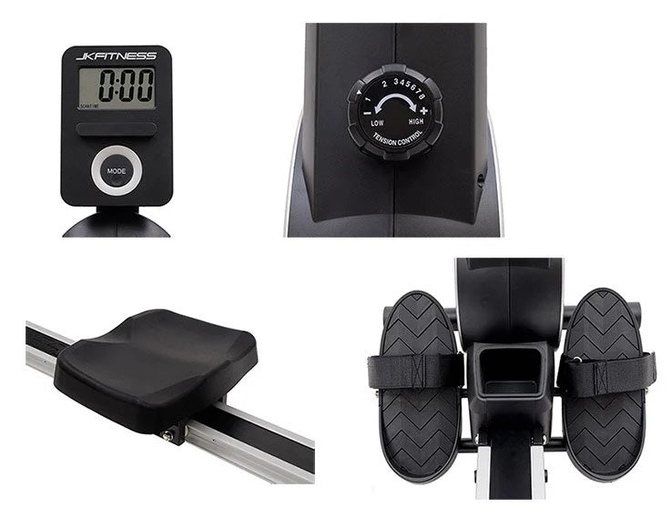 Jk 5076 Vogatore Magnetico Manuale - Peso Volano 6 Kg - Peso Max Utente 100 Kg Jk Fitness Jk5076