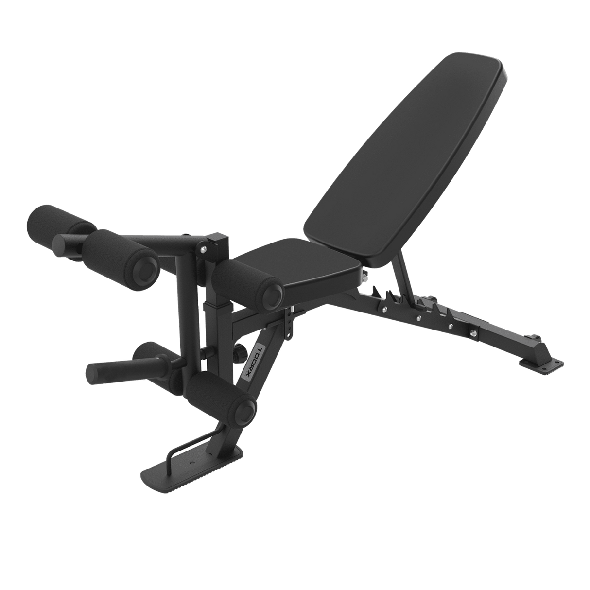 Panca Piana e Inclinabile Multiuso WBX-180 MULTIFIT con Leg Extension Linea Toorx