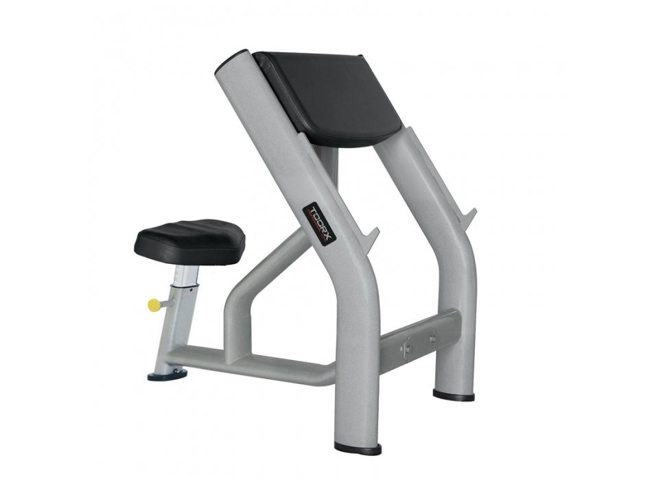 Panca Scott Regolabile WBX-2400 LINEA TOORX STRENGTH PROFESSIONALE Colore Silver