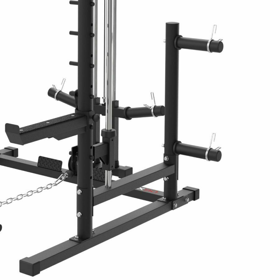 WLX-90 Smith Machine - Squat Stand - Pulley Alto e basso Linea Toorx