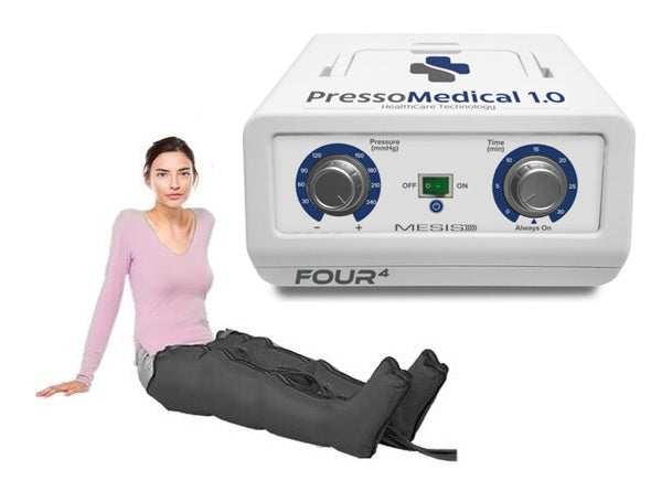 Pressoterapia MESIS PressoMedical 1.0 Basic a 4 camere cod.FO-3001-2G con 2 gambali