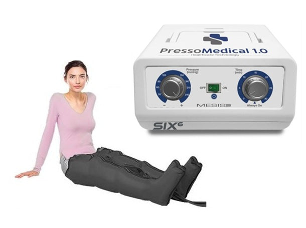Pressoterapia MESIS PressoMedical 1.0 Basic a 6 camere FO-3001-(SIX)2G con 2 gambali