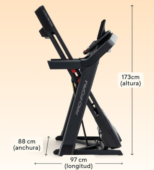 Promo PRO 2000 new 2025 - TAPIS ROULANT Proform piano corsa 152 x 51 cm - peso max utente 158 kg cod. PFTL10925-INT