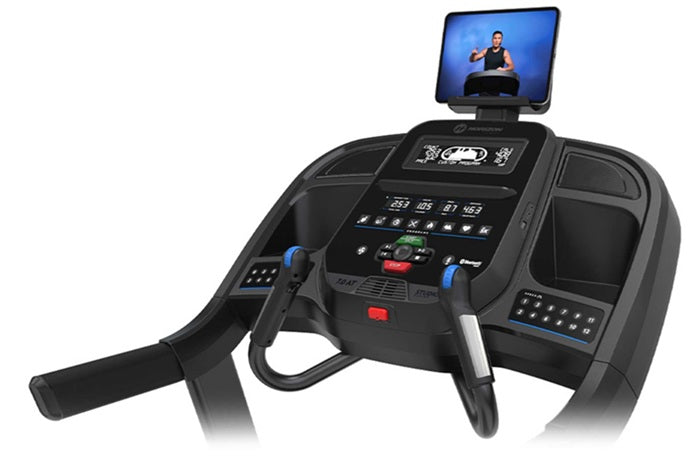 Tapis Roulant Horizon 7.0AT-24 Inclinazione Elettrica - Piano Corsa 152 X 50 Cm peso max utente 147 kg