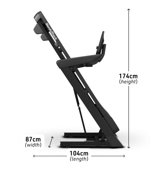 promo Tapis Roulant NordicTrack T Series 8 - velocità 20 km/h - peso max utente 147 kg -piano corsa 152 x 51 cm cod.NTL10425-INT