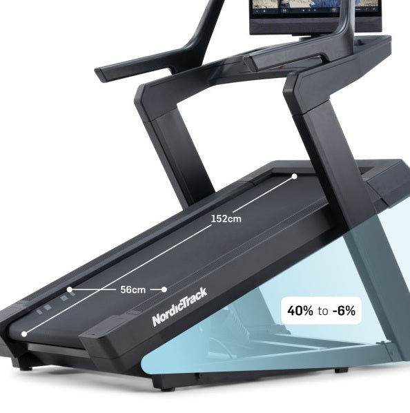 promo Tapis Roulant NordicTrack X24 Incline Trainer cod.NTL39225-INT peso max utente 182 kg