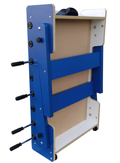 Calciobalilla Roberto Sport FLEXY 2.0 blue - pieghevole - aste rientranti