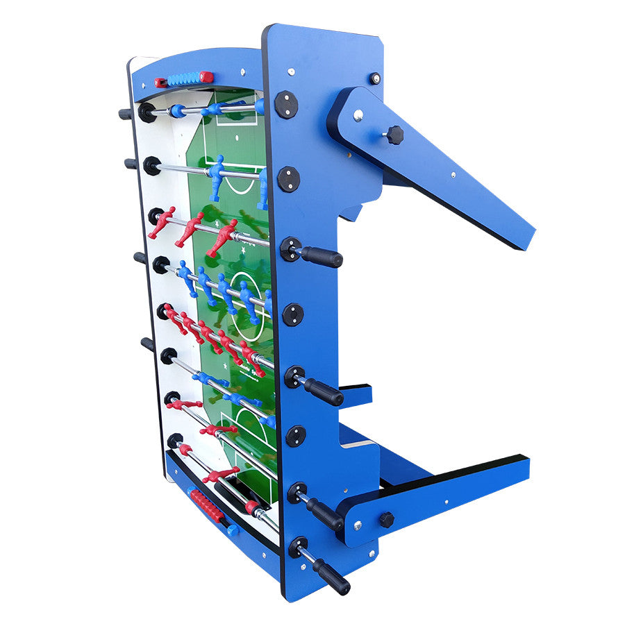 Calciobalilla Roberto Sport FLEXY 2.0 blue - pieghevole - aste rientranti