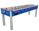 Calciobalilla Roberto Sport COLLEGE 4x4 Blu - aste rientranti