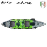 Kayak-canoa Atlantis COSMIC KARP cm 390 - 2 gavoni - 2 seggiolini - 2 pagaie