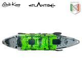 Kayak-canoa Atlantis COSMIC KARP cm 390 - 2 gavoni - 2 seggiolini - 2 pagaie