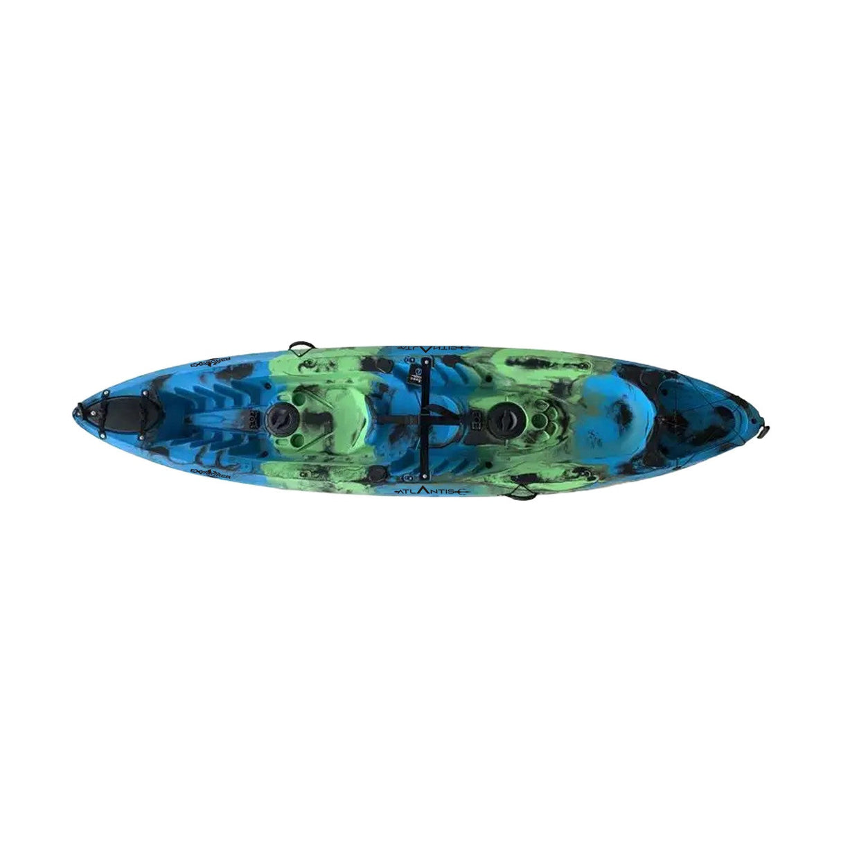 Kayak - canoa Explorer PRO Atlantis cm 370 con 2 pagaie e 2 seggiolini
