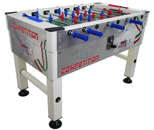 Calciobalilla Roberto Sport COMPETITION - aste rientranti