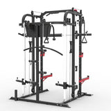 Functional Trainer Stazione All in One ASX-90 dual pulley, smith machine e rack - TOORX