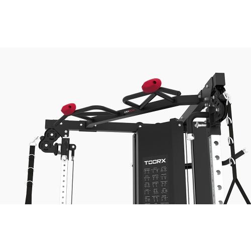 TOORX Stazione Fitness Dual Pulley  CSX-90 con doppio pacco pesi 75 kg. cad. + rack