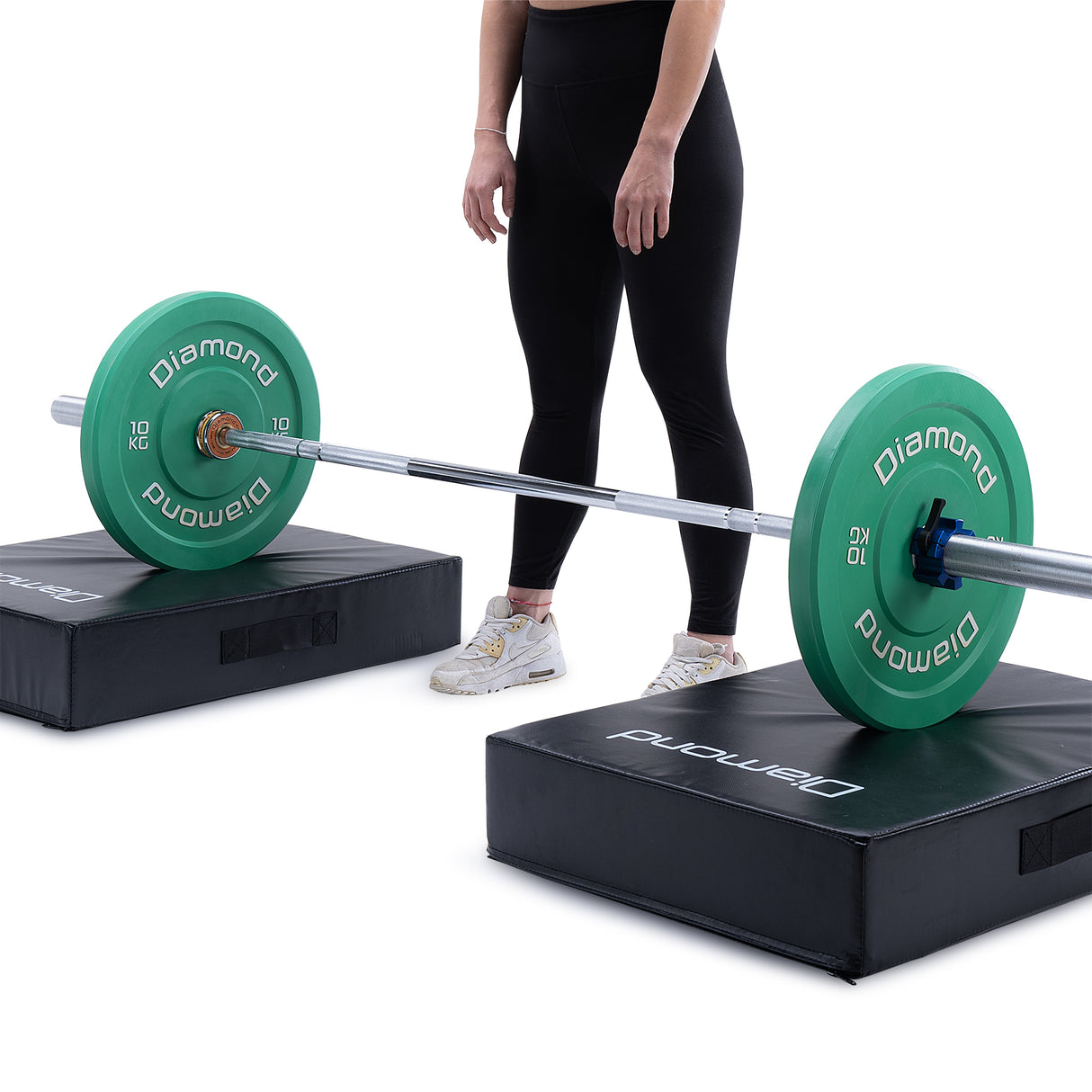 Coppia cuscini ammortizzanti per dropping - imbottitura in cotton foam cod.DL-MAT Linea Diamond Fitness