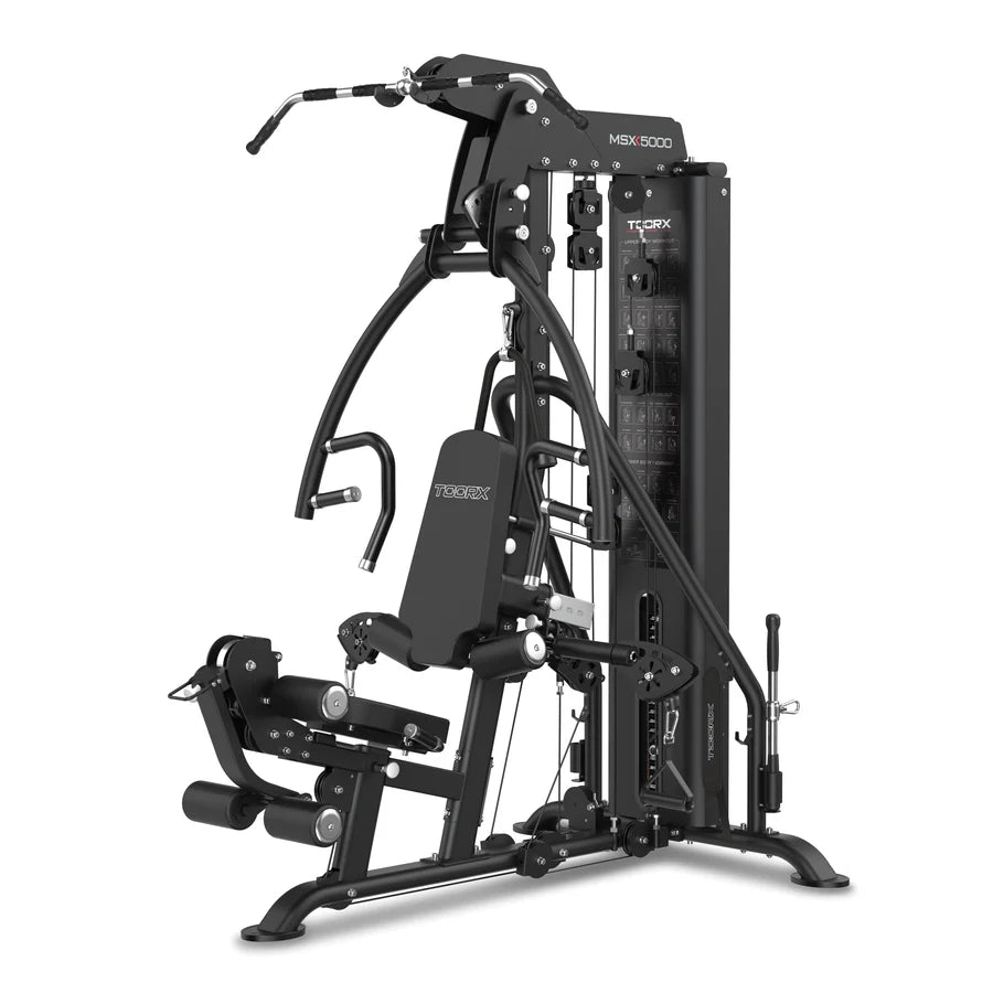 Toorx Vertical - Line Stazione multifunzione MSX-5000 - pacco pesi in acciaio 105 kg