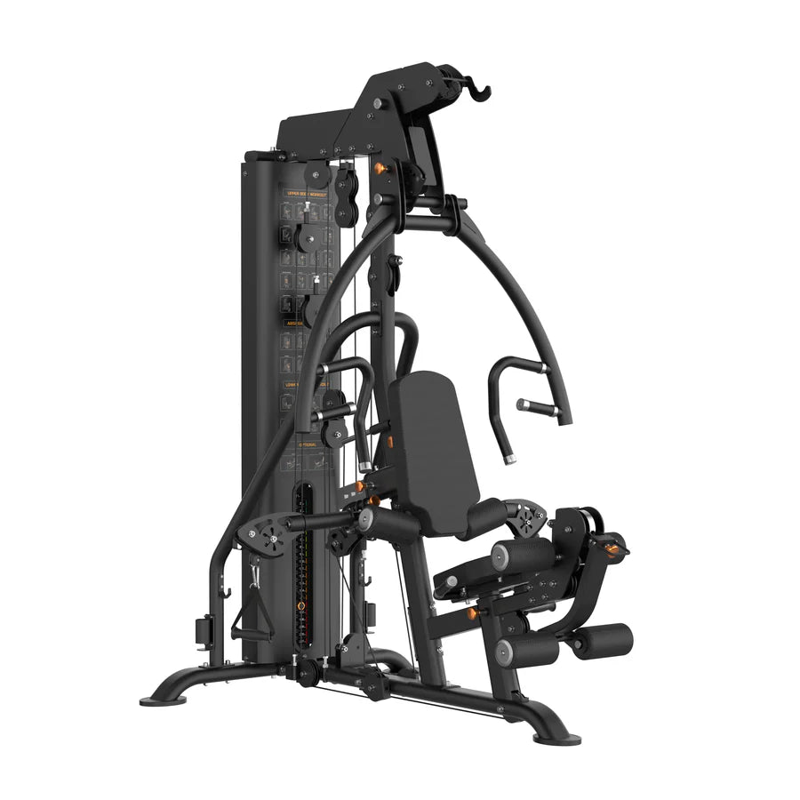 Toorx Vertical - Line Stazione multifunzione MSX-5000 - pacco pesi in acciaio 105 kg