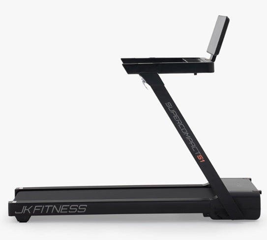 Tapis Roulant Jk Fitness SC51 salvaspazio Compatibile Zwift E Kinomap - Velocità 18 Km/h - Motore 2.0 Hp - Peso Max Utente 120 kg cod.SC51