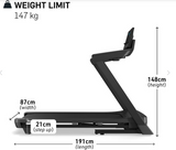 promo Tapis Roulant NordicTrack T Series 8 - velocità 20 km/h - peso max utente 147 kg -piano corsa 152 x 51 cm cod.NTL10425-INT