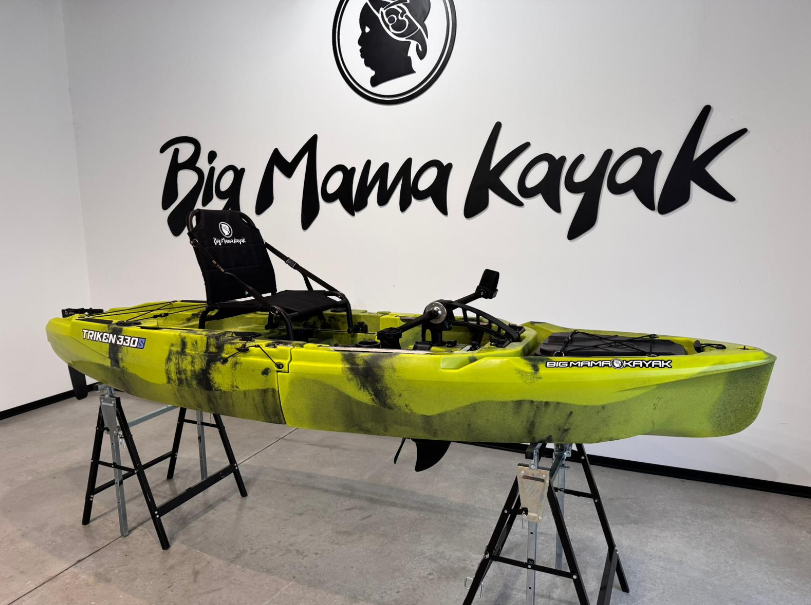Kayak fishing a Pedali divisibile Big Mama Triken 330 S divisibile