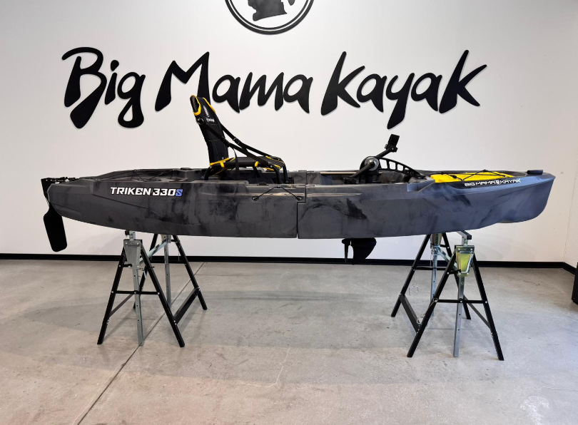 Kayak fishing a Pedali divisibile Big Mama Triken 330 S divisibile