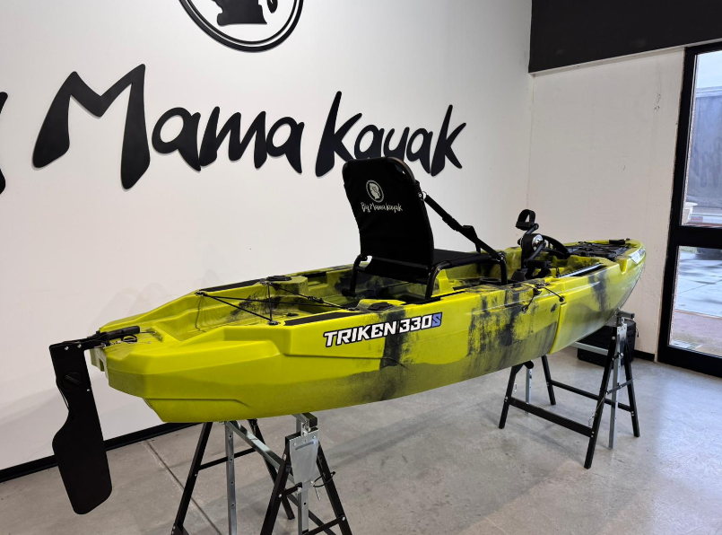 Kayak fishing a Pedali divisibile Big Mama Triken 330 S divisibile