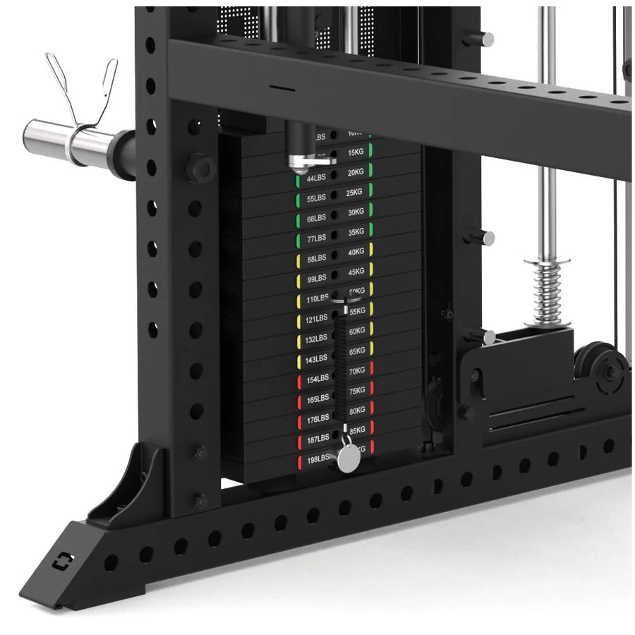 Toorx vertical - Toorx All in one - ASX-8000 - pacco pesi in acciaio 2X 90