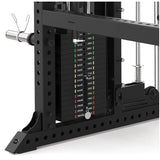 Toorx vertical - Toorx All in one - ASX-8000 - pacco pesi in acciaio 2X 90