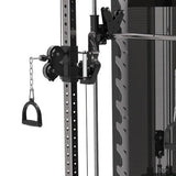 Toorx Vertical - ASX-7000 Stazione multifunzione  All In One - Pacco pesi in acciaio 2X90 kg. - Toorx
