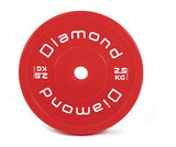 Disco Bumper Technique 2,5 cm foro 50 mm cod.DTECH2,5 Linea Diamond Fitness