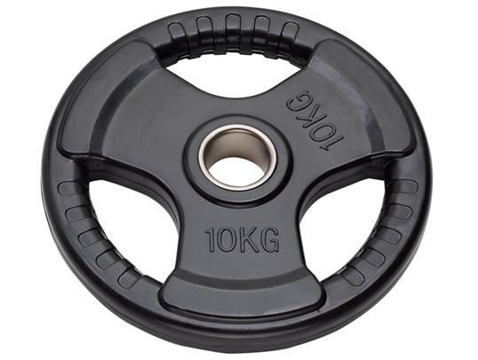 Disco Olimpico Gommato Tri-Grip 10 kg foro - 50 mm- COD. DGGD10 Linea Diamond Fitness