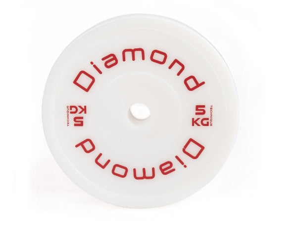 Disco Bumper Technique 5 cm foro 50 mm cod.DTECH5 Linea Diamond Fitness