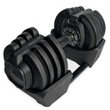 Manubrio A Carico selezionabile da 1,5 a 18 kg cod.MS18J JK FITNESS - trasformabile in kettlebell