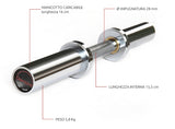 Manubrio caricabile olimpionico 51 cm peso 6 kg cod.MCDN Linea Diamond Fitness