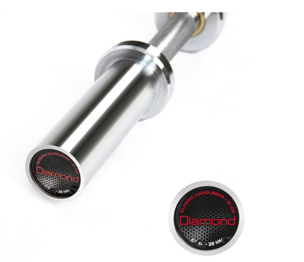 Manubrio caricabile olimpionico 51 cm peso 6 kg cod.MCDN Linea Diamond Fitness