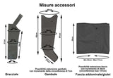 Pressoterapia MESIS IntenseWaves a 4 camere - dotazione BASIC con 2 gambali cod. PSG-IW-2G uso estetico domestico