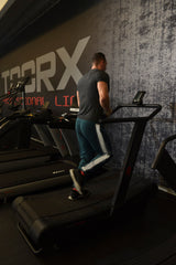 Race Cross Tapis Roulant Con Piano Corsa Curvo - Peso Max Utente 180 Kg - Piano Corsa 162 X 45 Cm Toorx
