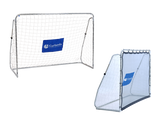 Porta da Calcio Multi Trainer PRO 215x152 cm. con Rete Allenamento Inclinabile a Rimbalzo e Bersagli Garlando