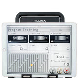 Ellittica Elettromagnetica ERX-300 HRC con Ricevitore Wireless -App Ready 3.0-Linea Toorx Chrono Line
