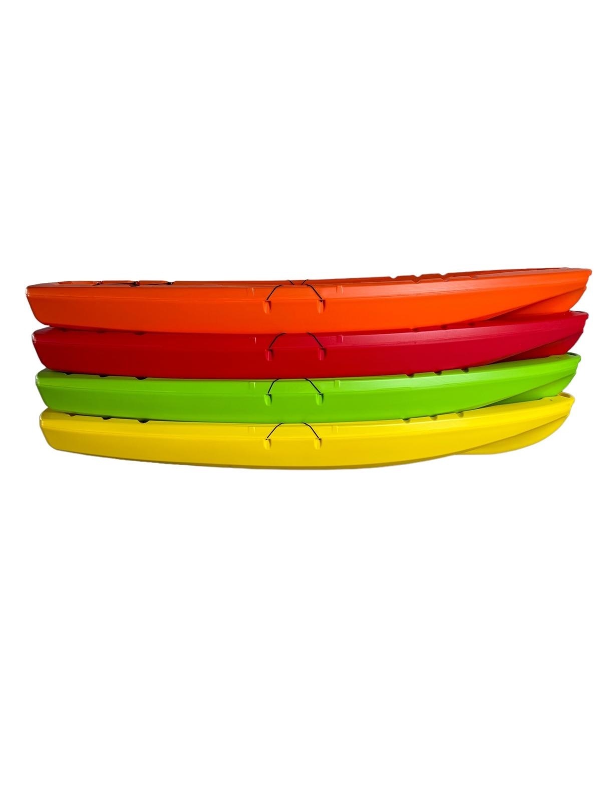 kayak GIL 2.0 BIG MAMA START - canoa monoposto da 254 cm + seggiolino + pagaia - ARANCIONE