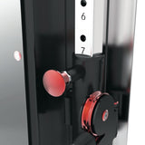 Poliercolina Single Cross Cable PRX-3000 Pacco Pesi in Acciaio 50 kg Salvaspazio Linea Toorx Chrono Pro Line
