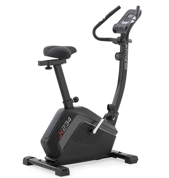 Cyclette JK Fitness JK 234 Compatibile APP Zwift e Kinomap COD.JK234 - volano 8 kg - peso max utente 120 kg - bici da camera